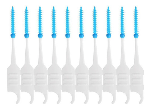 200 Unids/caja De Hilo Dental Interdental Cepillo Dientes Pa