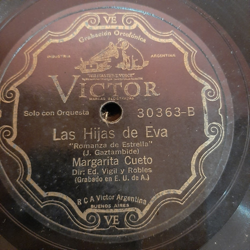 Pasta Margarita Cueto Vigil Robles Victor C548 (Usado)