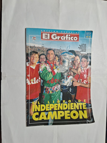 El Gráfico Independiente Campeón Supercopa 94 C/ Póster (Usado)