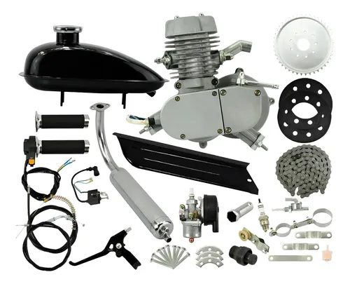 Kit De Motor De 100 Cc Para Bicicleta, 2 Tiempos, Convierte Tu Bici De 26-28" En Motocicleta, Velocidad Hasta 45 Km/h