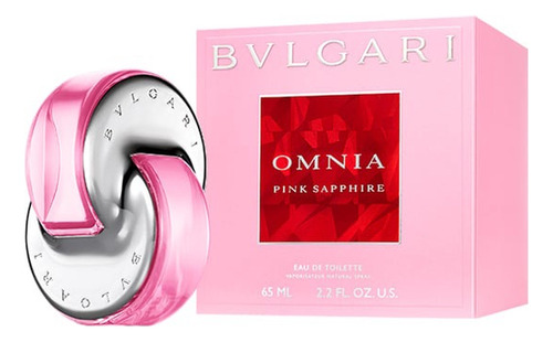 Bvlgari Omnia Pink Shappire Edt 40ml Floral Cítrico Bvlgari