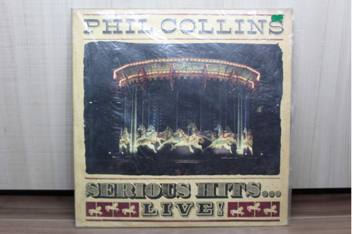 Lp Phil Collins - Serious Hits Live! Duplo