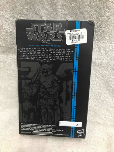 Dos Figuras Boba Fett Black Series Regular Y Prototipo (Usado)