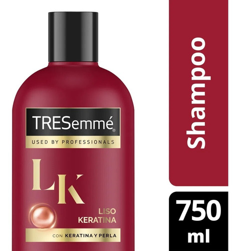 Shampoo Para Cabello Liso Anti Frizz Tresemme 750ml