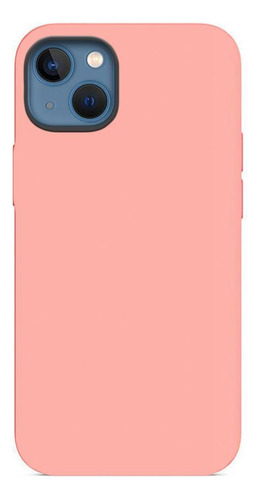 Estuche Silicona Para iPhone 13 Rosa