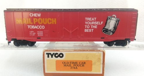 Tyco  Caja 50' Mail Pouch  Escala Ho  124