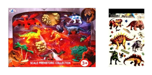 Set De Dinosaurios +regalo