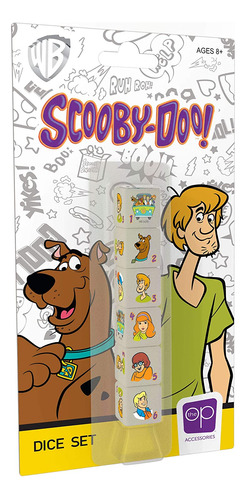 Usaopoly Scooby-doo! Dice Set, Coleccionable D6 Dice Con Car