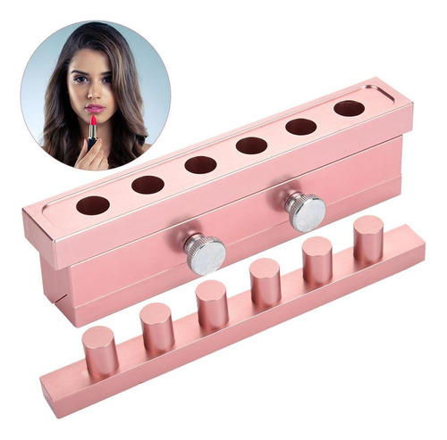 Molde Para Lápiz Labial Diy Con Decapante De Lápiz Labial, C