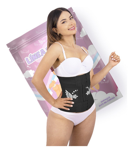 Faja Reductora Mujer Moda King Corset Con Ganchos Original