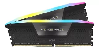 Memoria Corsair Vengeance Rgb Ddr5 32gb (2 X 16gb) 7200mhz