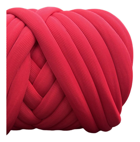 Hilo Jumbo, Hilo De Punto Para Brazo, Hilo Grueso De Rojo
