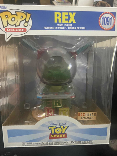 Funko Pop! Deluxe Toy Story Rex Boxlunch #1091