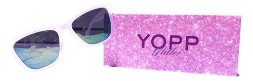 Oculos De Sol Yopp Polarizado Protecao Uv400 Glitter Verde