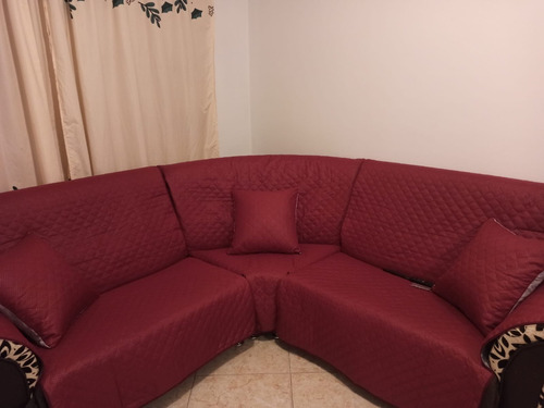 Funda Protector Sofa Mueble En L Lavable Decorar Sala