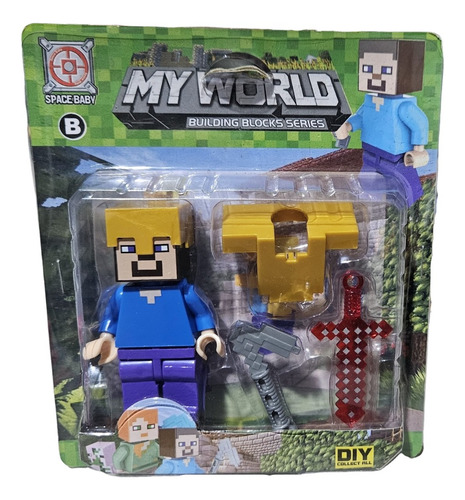Figuras de acción de Minecraft de My World