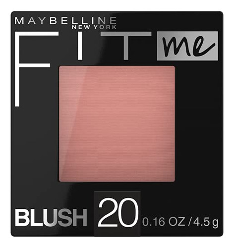 Colorete Maybelline New York Fit Me, color malva, 4,7 ml