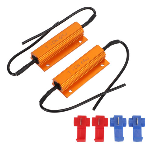 Ecualizador De Carga Led, Resistencia De 2 Piezas, 75 W, 6 R