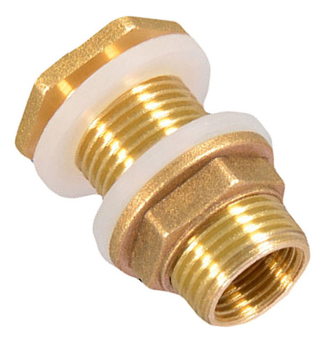3xsólido Conector De Tanque De Agua De Latón Accesorios De