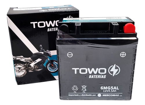 Bateria Gel Towo 12n5-3b Yb5l-b Bajaj Rouser 135 Brava Nevad