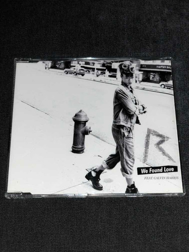Cd Single Rihanna We Found Love Importado Europeu Raro.