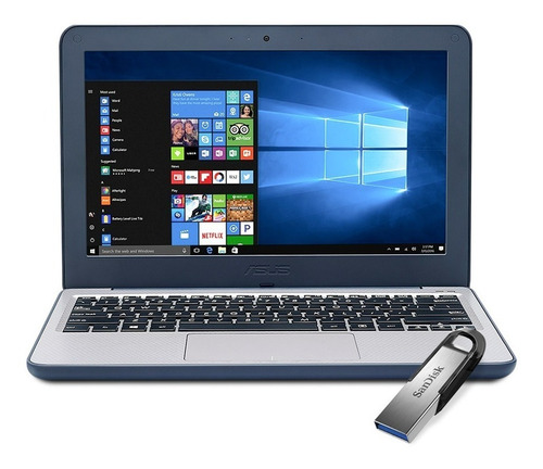 Laptop Asus Vivobook W202 Intel Cel 4gb 64gb + Regalo