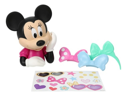 Juguete Figura Minnie Mouse Moños Magicos Y Accesorios