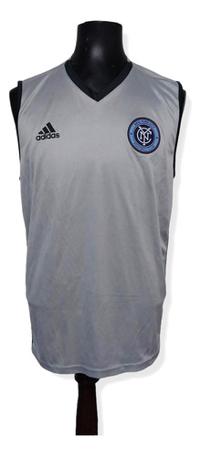 Musculosa Del New York City Fc adidas Tela Juego Divina!!