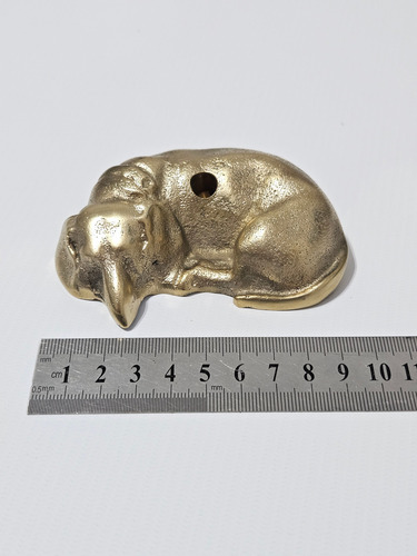 Lapicero Adorno De Bronce Perro Vintage Oficina Escritorio