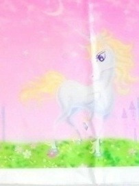 Mantel De Plastico Fiestas Infantiles, Unicornio 6 Personas