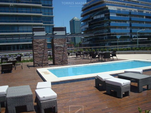 Espectacular Depto Con Muebles En Torres Del Yacht En Alquiler.