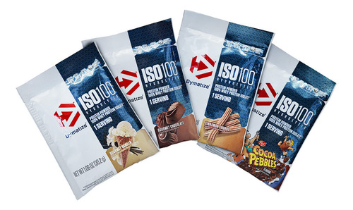 Kit Sorpresa Muestra De Proteína Dymatize Iso 100 Con Fuller Sorpresa
