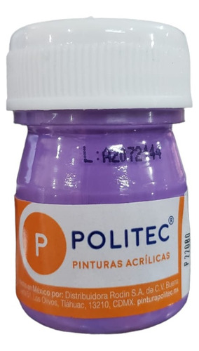 Politec Pintura Acrílica 20 Ml Morado