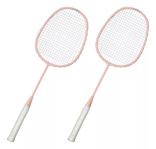  Raquetas de bádminton, aleación de carbono de vidrio