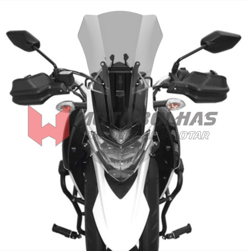 Imagem 1 de 10 de Motobolha Yamaha Lander (19-20) 465mm Altura Com Suporte Gps
