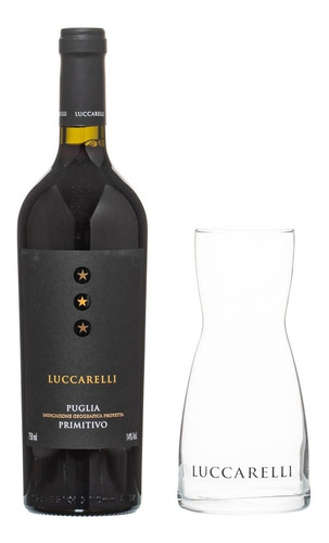 Vinho Lucarelli 750ml + Decanter