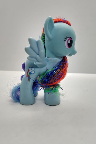 Figura De Rainbow Dash Oropel My Little Pony (Usado)