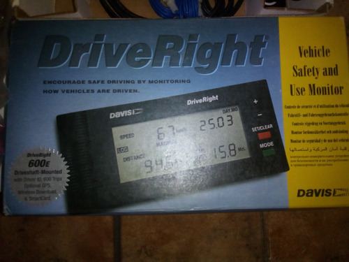 Monitor Vehiculo Driveright 600e Con Modulo Gps 