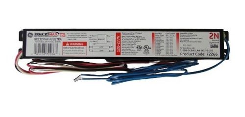 Balastro Electronico G.e Ultramax T8 2n 