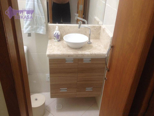 Imagem 15 de 17 de Cobertura Com 3 Dormitórios À Venda, 83 M² Por R$ 510.000 - Jardim Milena - Santo André/sp - Co0544