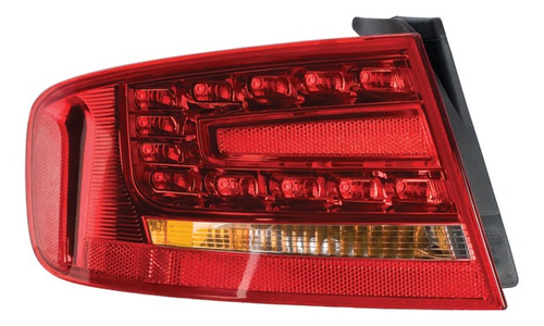 Calavera Exterior Audi A4 2009 - 2011 4 Pue Led S/fo Izq Rxc