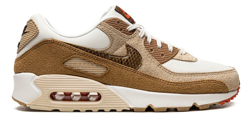 Tenis Air Max 90 Pale Ivory Snakeskin Swoosh (Usado)