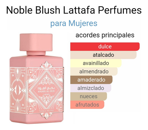 Perfume Noble Blush 100ml Lattafa