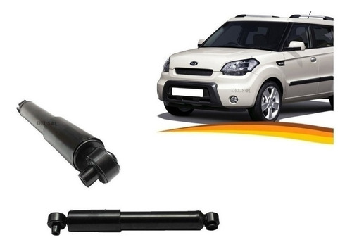 Amortiguador Tras Para Kia Soul 1.6 2011 2013 Gas Par