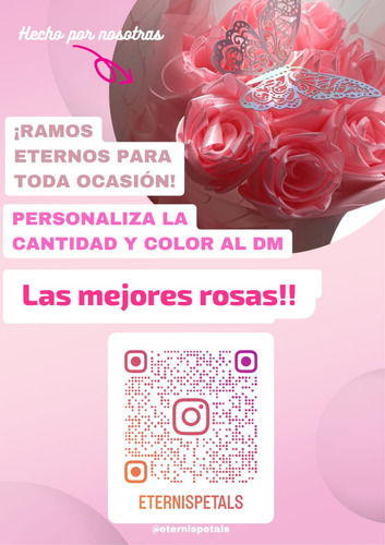 Ramos De Flores Eternas 100% Artesanales
