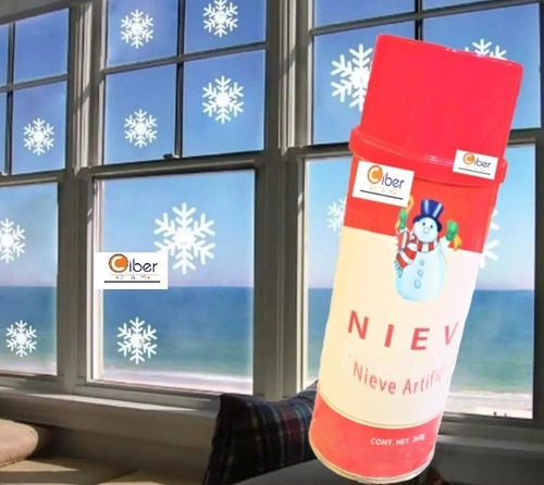 Nieve Artificial Spray 268g Navidad Incluye 3 Piezas (804g)