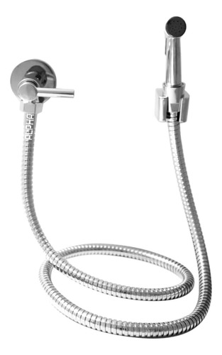 Ducha Higiénica De Baño Vol. C-72 Flexo Cromado 120cms