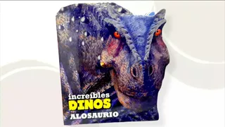 Increíbles Dinos Alosaurio En Tapa Dura Y Original
