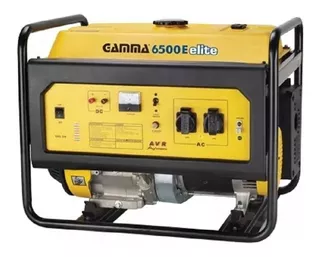 Generador portátil Gamma GE3458 6000W con tecnología AVR 220V