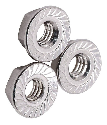 Kit De Arandelas Glvaner, Acero Inox, M6, Hexagonal, 50 Pcs